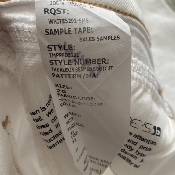 NWT Joes Jeans The Alexis Seamed Bootcut Jeans Size 26 - Picture 2 of 10